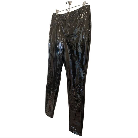 7 For All Mankind Patent Pants Size M - Picture 4 of 11